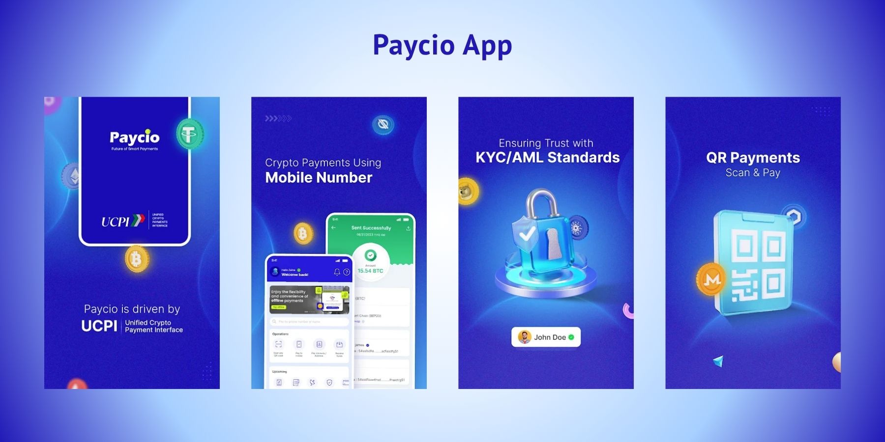 Paycio | digital crypto transactions - Tech Traffic Solutions project