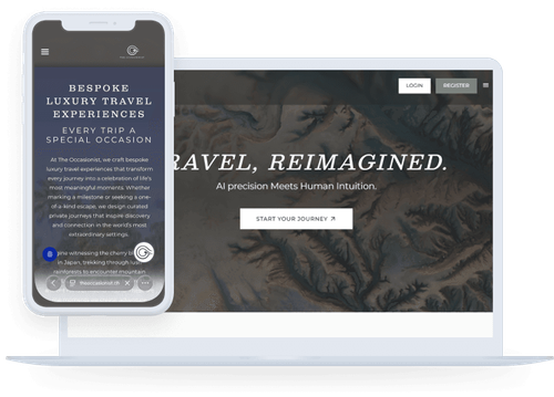 A Cinematic Travel Platform - Tech Traffic Solutions project